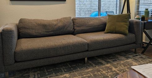 Grey Room and Board Couch