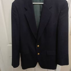 John Alexander Mens Navy Blazer