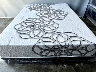 Full Sky Comfort Bamboo Cool Gel Memory Foamm Matres!!