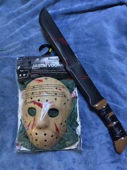 Like New Medium Friday the 13th Jason Voorhees costume