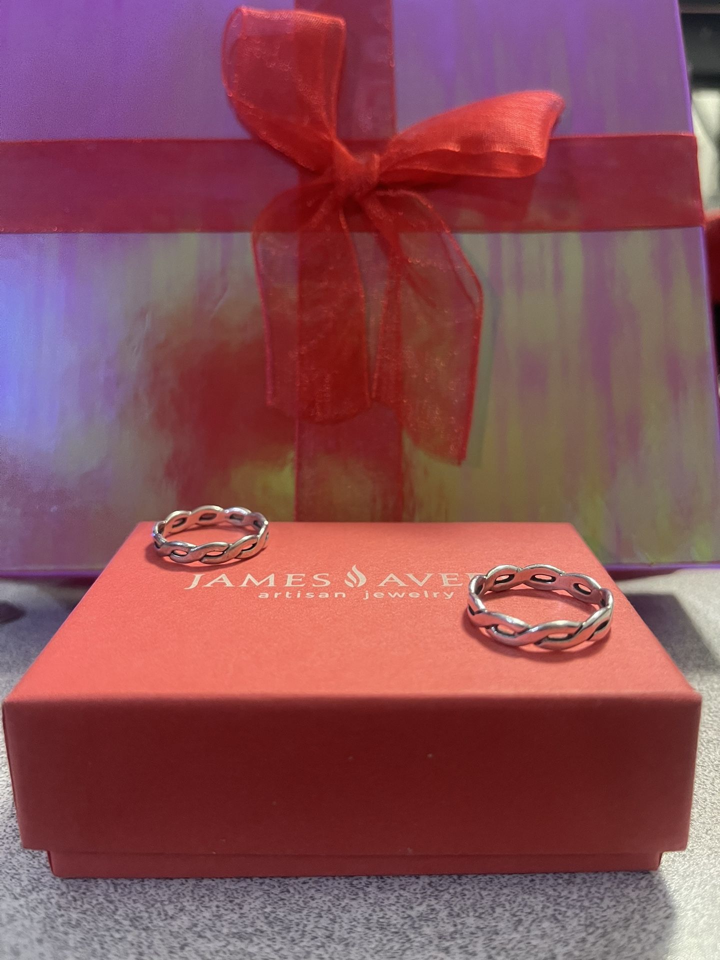 James Avery Braided Rings