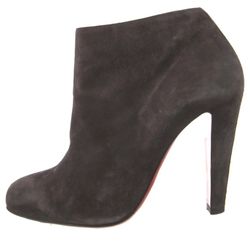 Christian Louboutin  Suede Ankle Booties