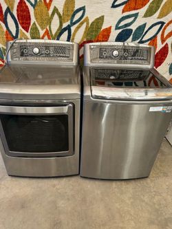 LG washer and dryer gas