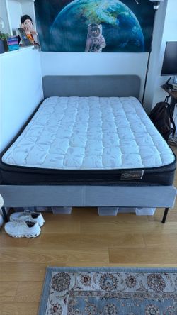 Twin/full bed frame (no mattress)