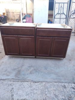 Kitchen cabinets