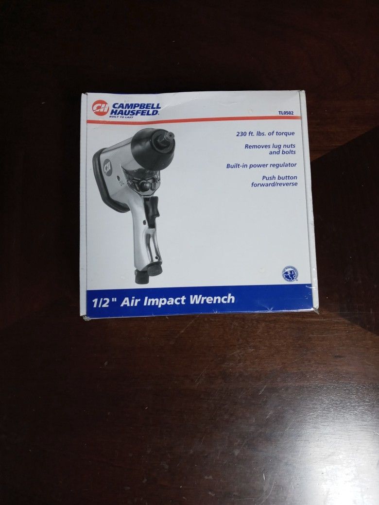 Campbell Hausfeld. TL0502. 1\2" Air Impact Wrench New in Box