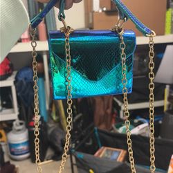 Faux Leather Mermaid Bag
