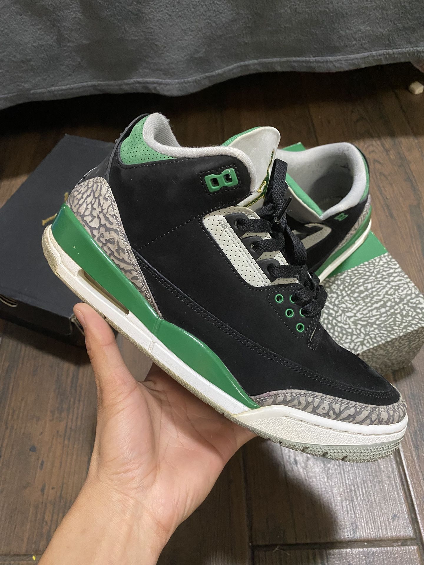 Jordan Retro 3s Green $50 FIRM CASH ONLY