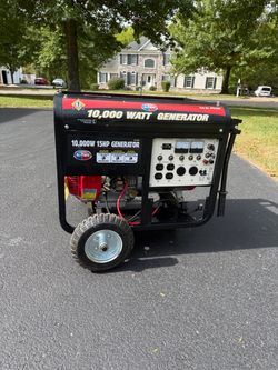 All Power 10,000 Watt Gas Portable Generator