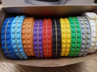 Lego blocks holders strips