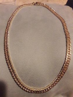 gold plate chain