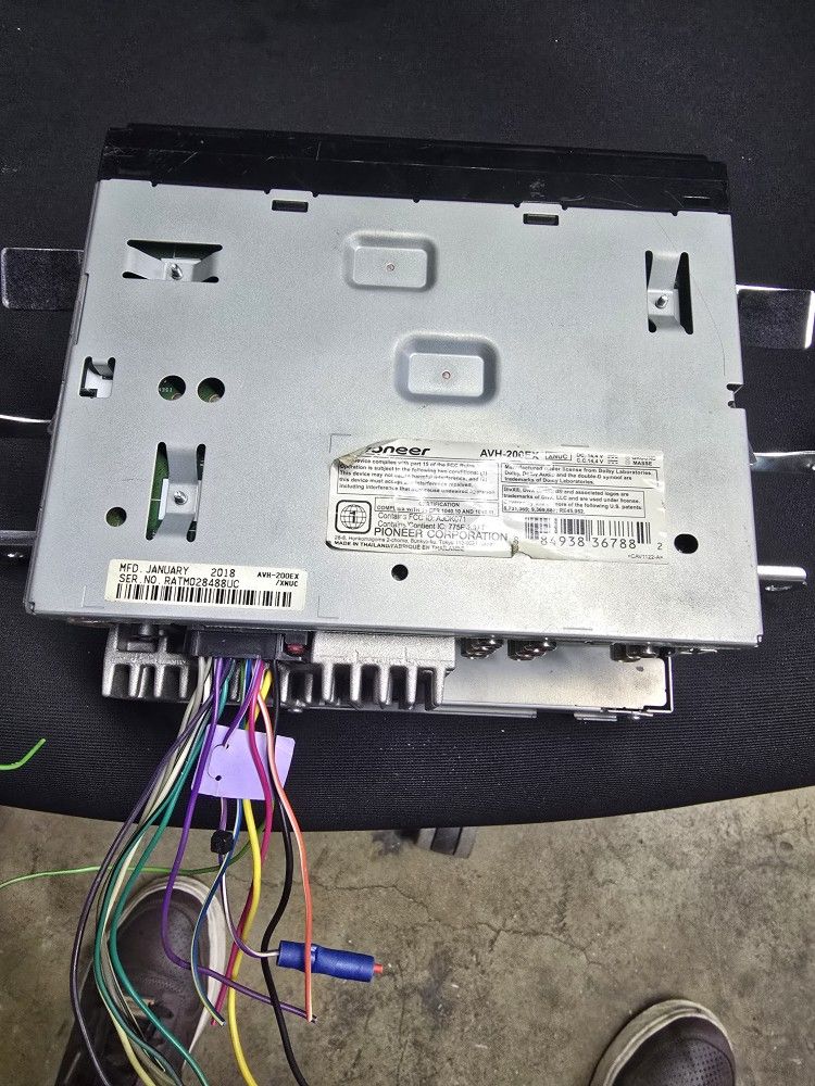 Pioneer DVD Estereo For Any Car