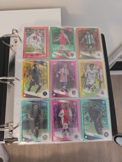 ​300+ Topps Chrome UEFA Soccer Card Lot - Serial Numbered Parallels /10 /150 /199 /250 /279 Inserts