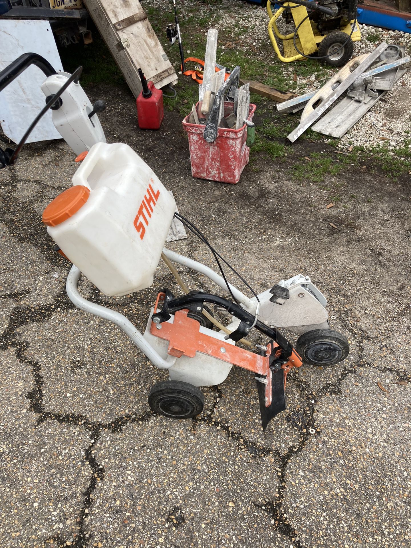 Stihl Quikkart With Mount For 420