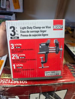 BESSEY 3 in. Clamp-On Vise