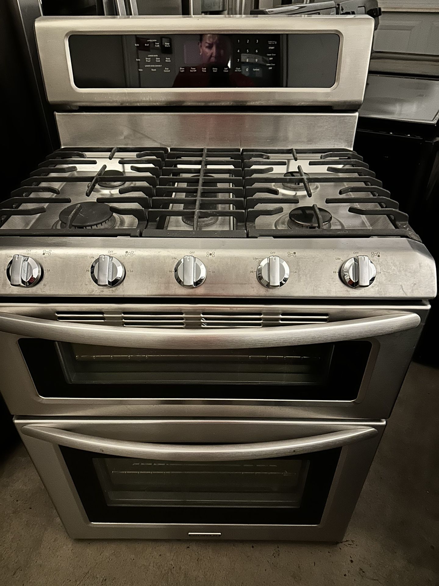 Kitchen Aid Gas Stove Double Oven