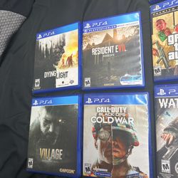 PS3 and PS4 disc games