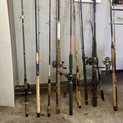 Fishing Poles And Reels