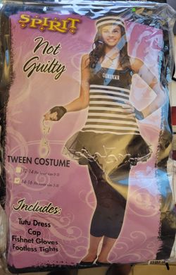Spirit Not Guilty Tween Halloween Costume