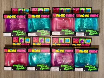 Needoh Nice Cibe OFFICIAL Schylling New Sealed Squish Stress Ball Sensory