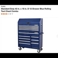 Husky 42" Tool Box Top And Bottom NEW