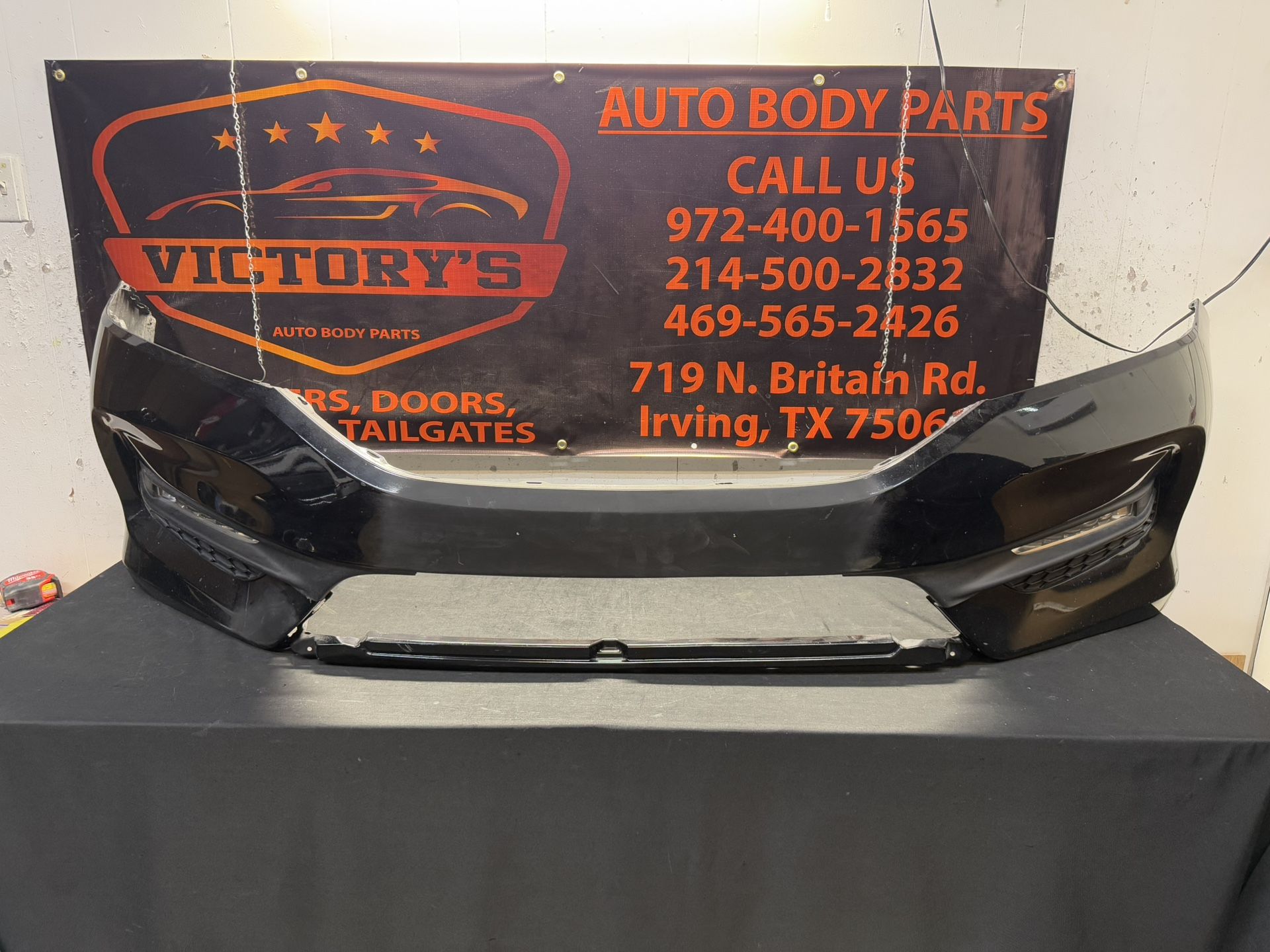 HONDA ACCORD 2016-2017 FRONT BUMPER OEM 