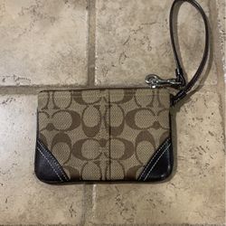Original Coach Wristlet Wallet