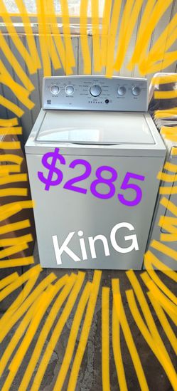 kenMore $285 washer KING / Dryer stackable boiler water heater