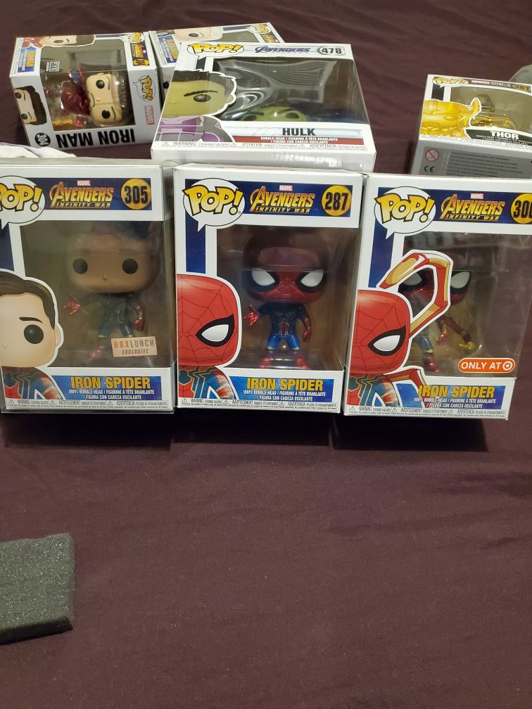 Spiderman infinity war set