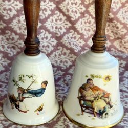 Two-NORMAN ROCKWELL Dinner Bells