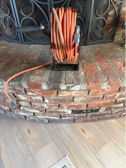 50foot rigid air compressor hose with reel