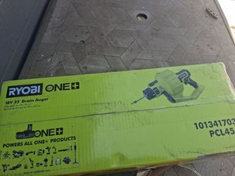RYOBI drain unclogger