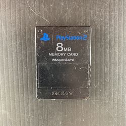 PS2 - Original memory card?