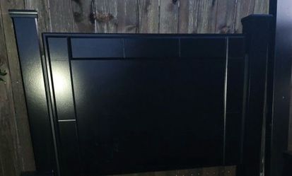 Queen bed and matching night stand