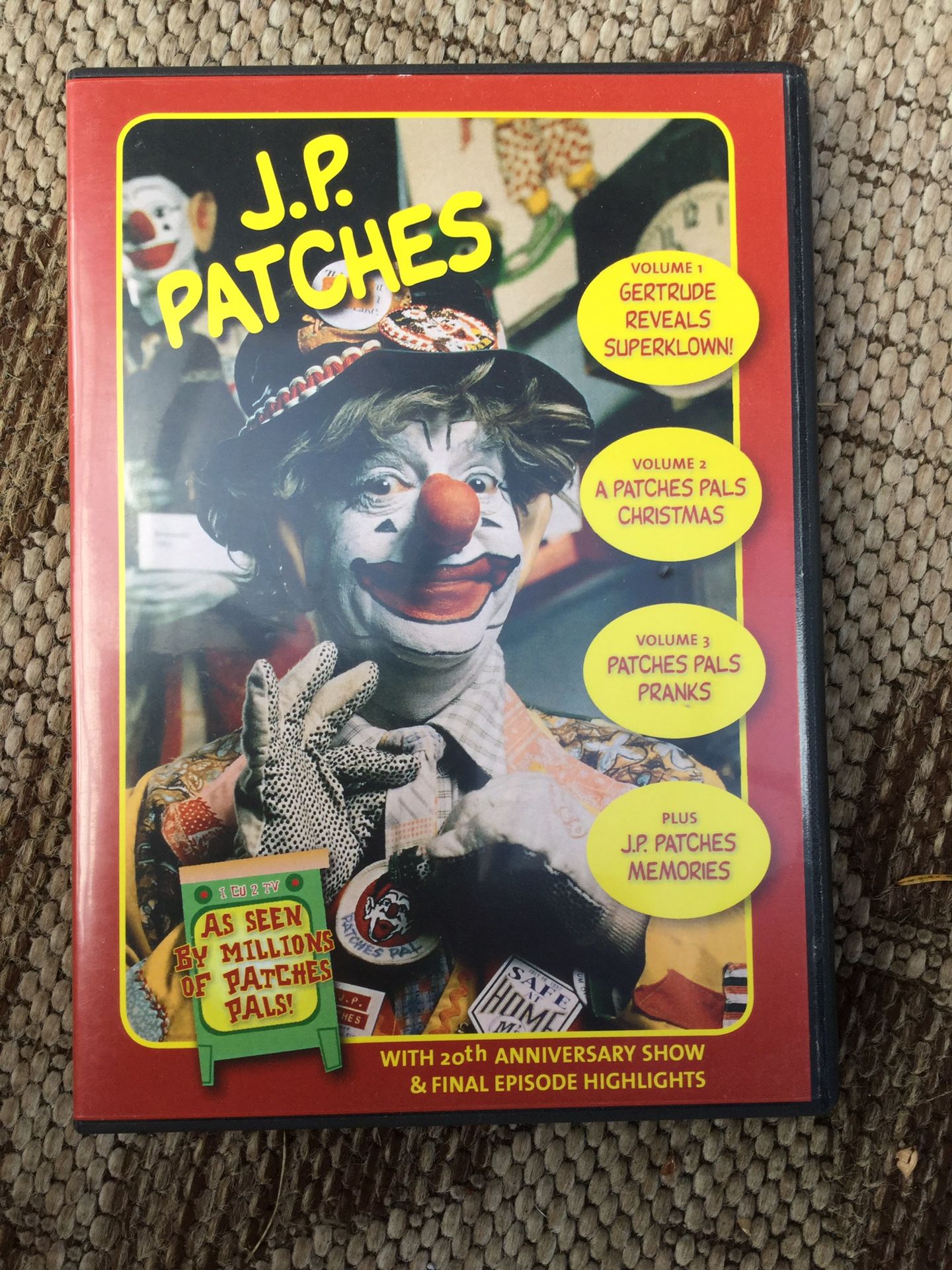 J.P. Patches 2 DVD’s.