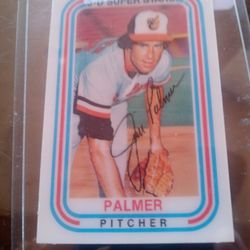 Jim Palmer Kellogs Card