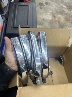 2019-2023 Sierra And Silverado Chrome Handles Oem 