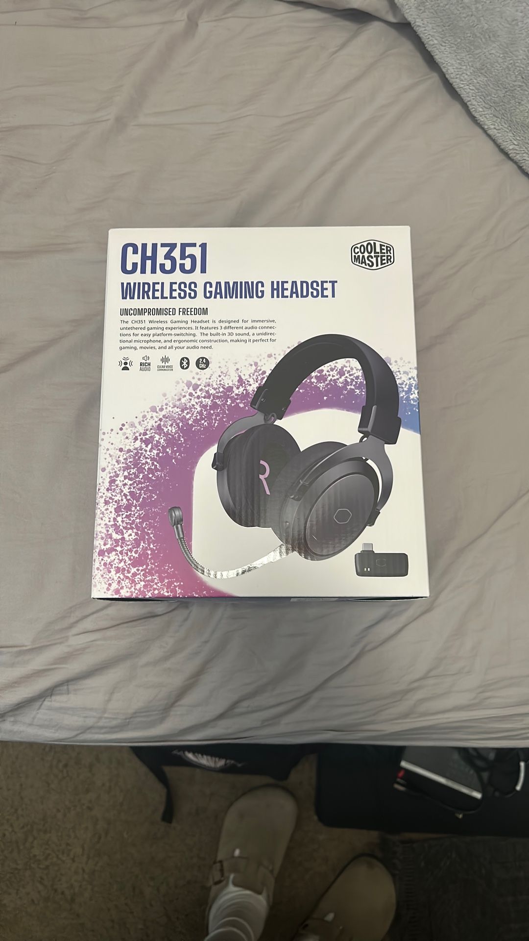 CH351 Wireless Gaming Headset Coolermaster