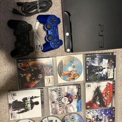 PlayStation 3 PS3 + 10 Games (hablo Espanol)