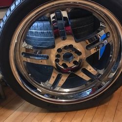 24" 6 bolt lug Rims