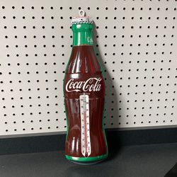 Coca Cola Thermometer Steel