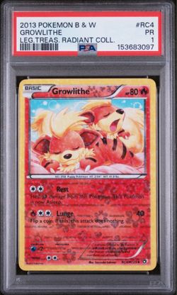 PSA 1 growlithe radiant collection