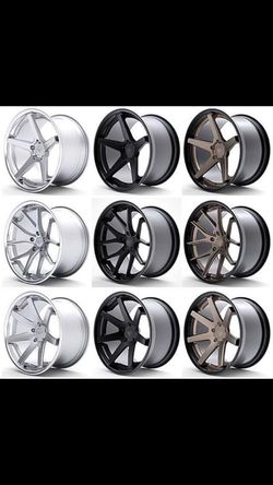 19inches FERRADA WHEELS FOR SALE ANY STYLE DEEP CONCAVE