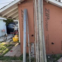 10’ Scaffolding Guardrail 