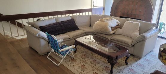 Leather factory  3 price sectional
