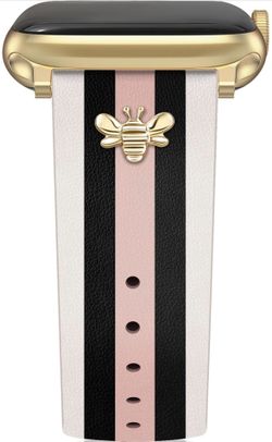 💫NEW💫 Designer Leather Bands with Charms Compatible with Apple Watch