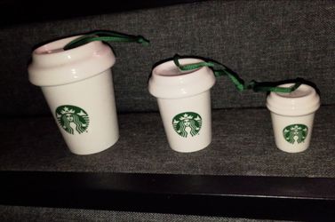 Starbucks ornaments