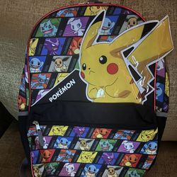 Kids Pokémon Backpack In Good Condition 