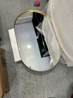 Heavy Mirror with Medicine Cabinet