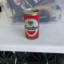 Vintage Gunther Beer Can